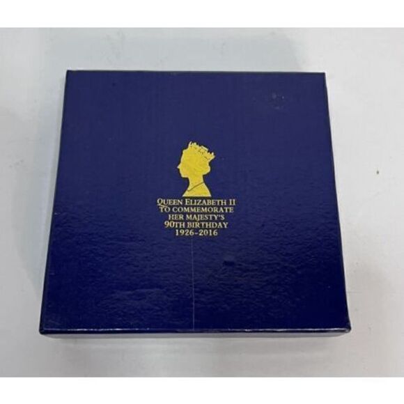 Queen Elizabeth II 90th Birthday Commemorative Plate 2016 NIB - Picture 4 of 4